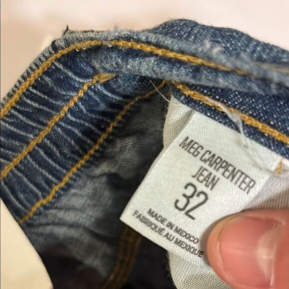 BDG Dark Meg Carpenter Cropped Jeans - Picture 10 of 14